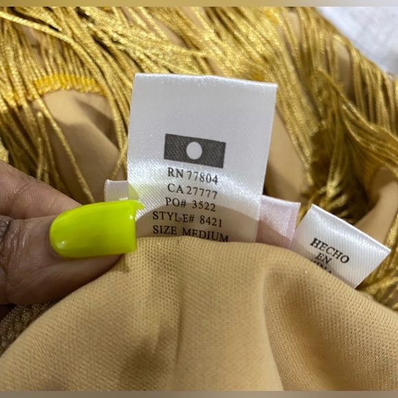 Gold Halloween dress necklace,cigarette holder,Sequin Headband w/Ostrich Feather - Picture 8 of 12